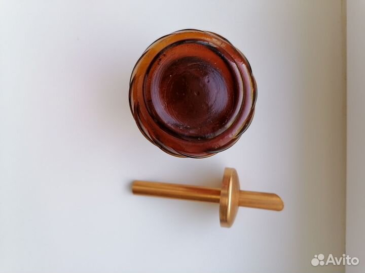 Сахарница из цветного стекла