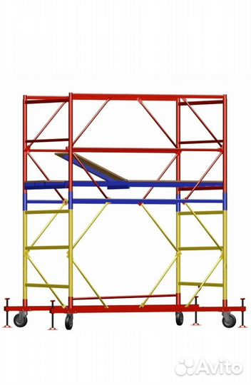 Вышка тура аренда. Строительные леса разборные