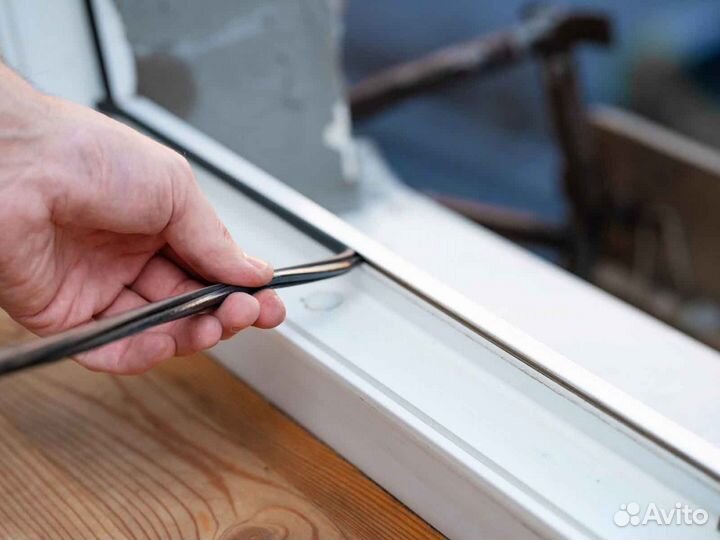 Ремонт окон, уплотнитель Q-Lon RAL5552