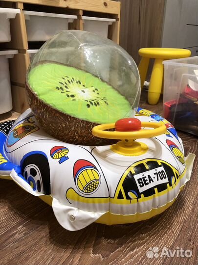 Надувная машинка для плавания