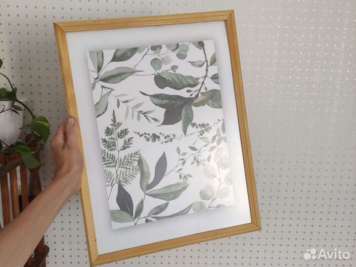 Рамка для постера/ фото деревянная 30*40