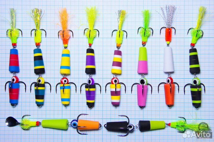 Набор мандул на тройниках BKK