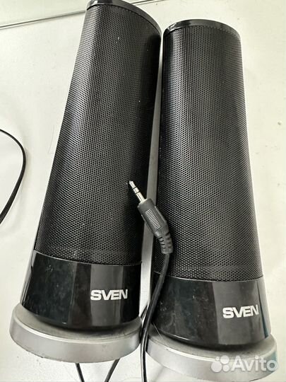 Сабвуфер и колонки sven