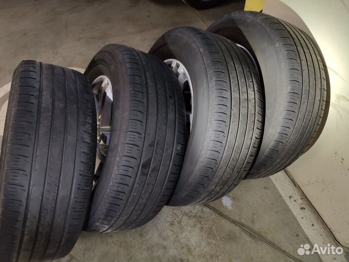 Литые диски R18, с датчиками и шинами Hankook