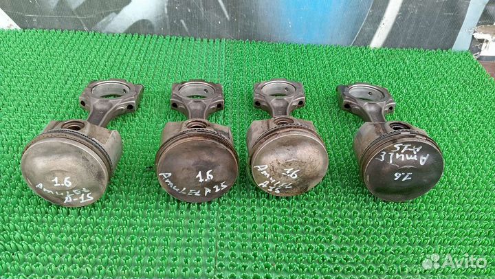 Поршень с шатуном Chery Amulet A15 1.6