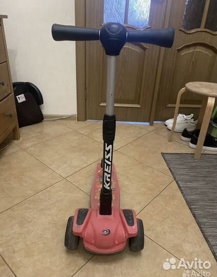 Самокат детский трехколесный бу