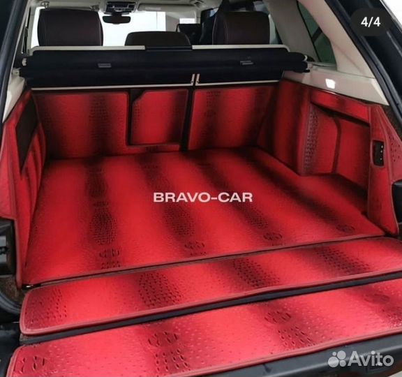 3d коврики в багажник Toyota Rush