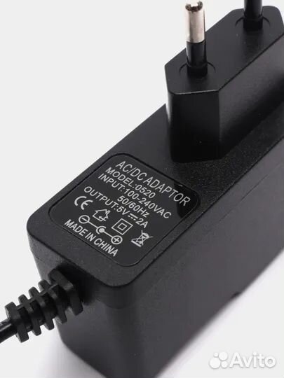 Адаптер питания 5В - 2А, штекер 5.5 х 2.5