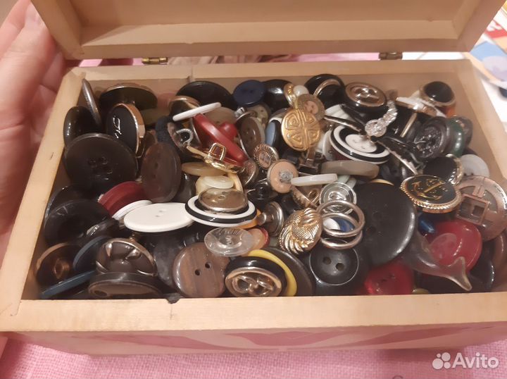 Старинные пуговицы, пуговицы СССР, разные