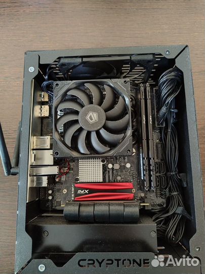 Пк mini itx i5 12400f/rtx 4060