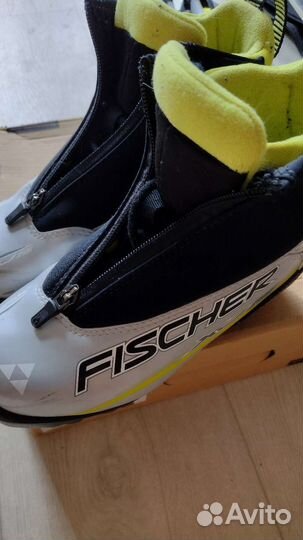 Беговые лыжи fischer полный комплект