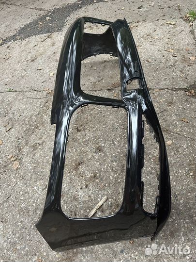 Передний бампер на porsche cayenne 3 sport