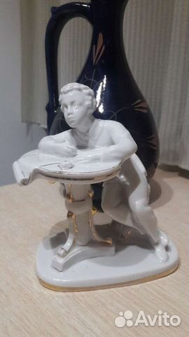 Фарфоровые статуэтки (Пушкин) СССР лфз