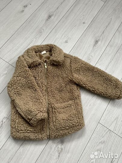 Шубка тедди hm