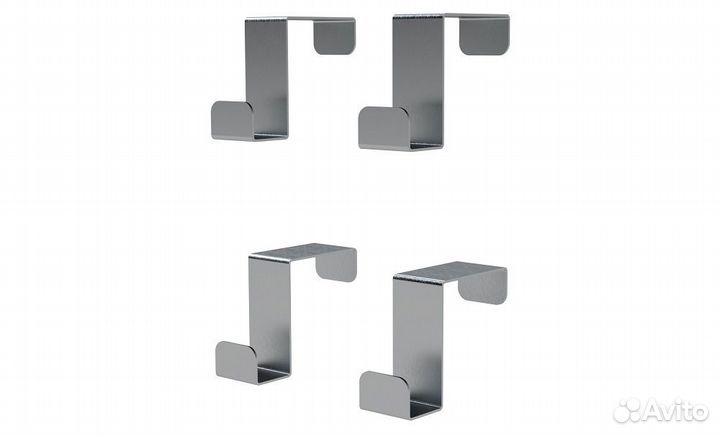 Крючки Tempache из нержавеющей стали 2,5x6x6см