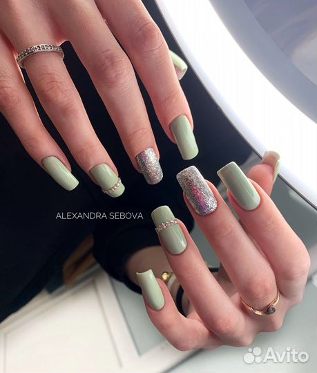 Маникюр с покрытием гель лак