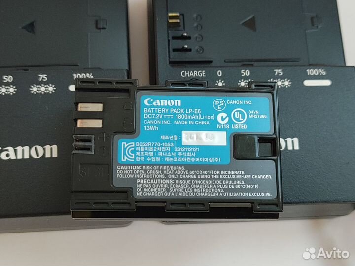 Зарядное устройство Canon LC-E6E оригинальное