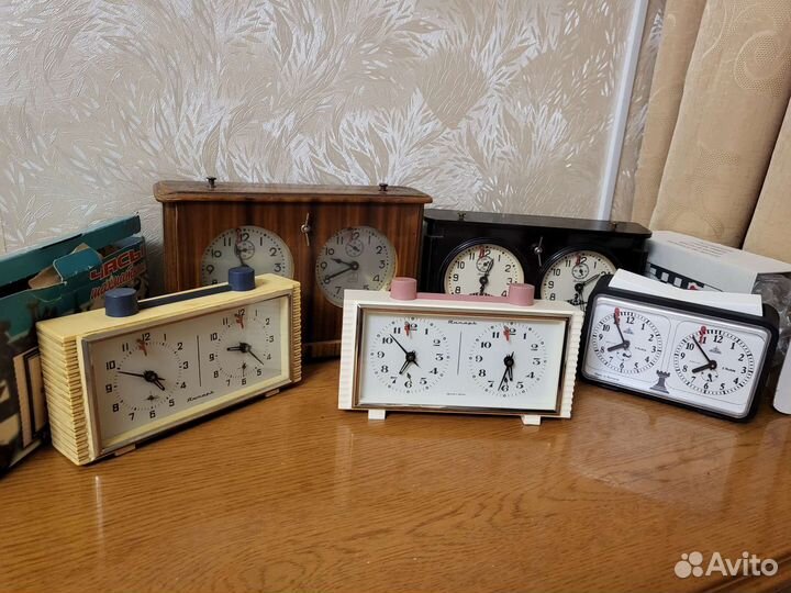 Шахматные часы СССР