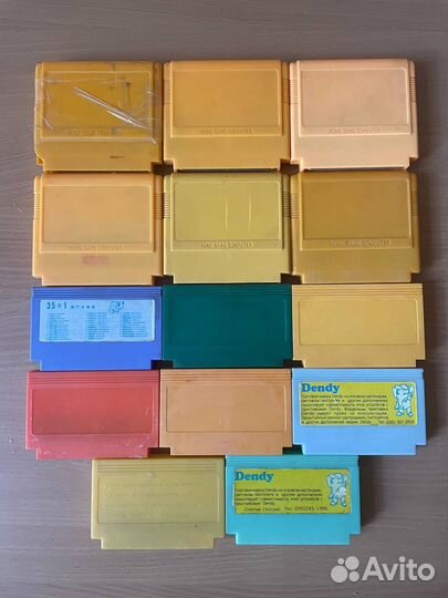 Картриджи Dendy 90-е