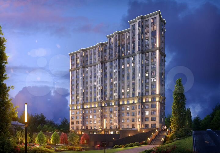 3-к. квартира, 80 м², 13/17 эт.