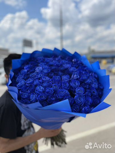 Синий Роза