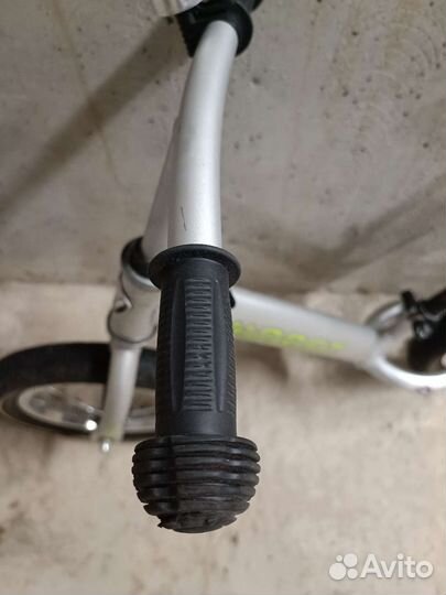 Беговел Horst Alloy, серебристый