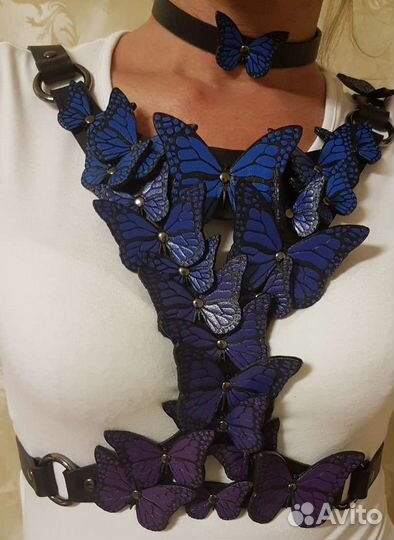 Портупея натуральная кожа