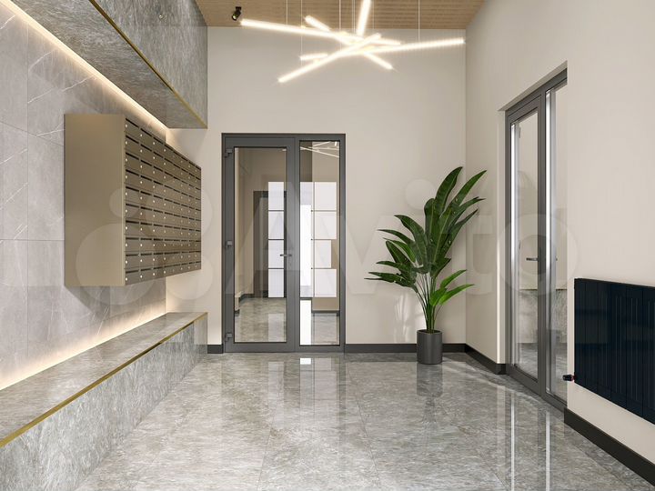 3-к. квартира, 95,5 м², 8/8 эт.