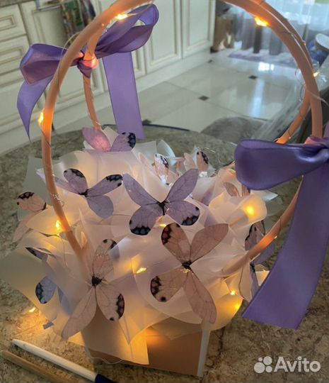 Букет из бабочек