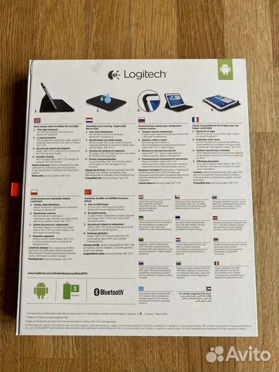 Bluetooth-клавиатура Logitech Ultrathin планшетная