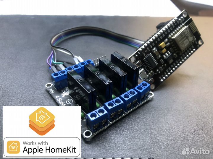 HomeKit WiFi Реле 1/4/8 каналов