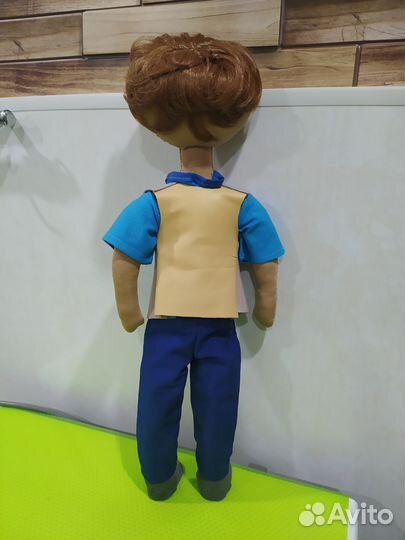 Текстильная игровая кукла