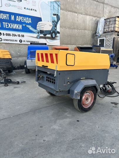 Аренда строительной спецтехники (компрессора)