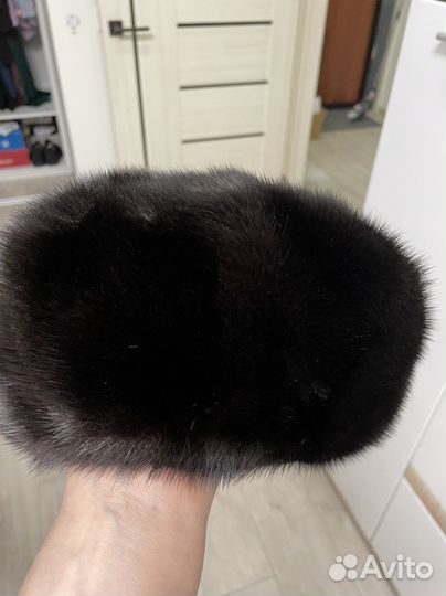 Берет женский норковый
