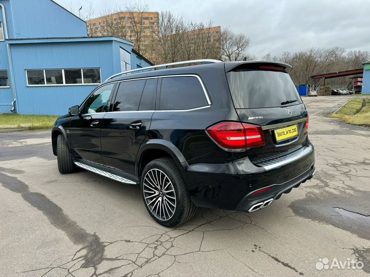 Mercedes-Benz GLS-класс AMG 5.5 AT, 2018, битый, 145 000 км