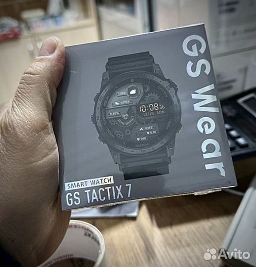 Смарт часы круглые Garmin Tactix 7 GS