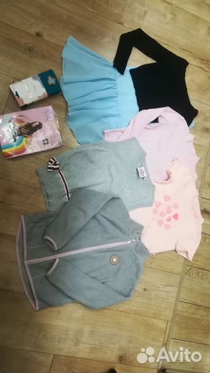 Пакет вещей для девочки 116 122