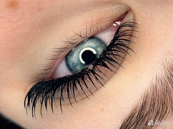 Наращивание ресниц/оформление бровей