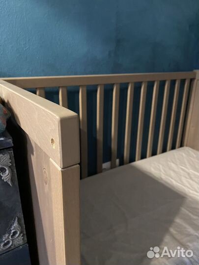 Детская кроватка IKEA сундвик
