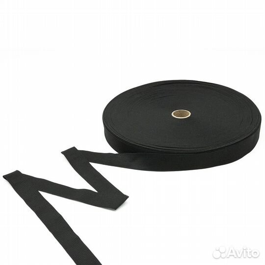 0426/10 Лента окантовочная 26мм*50м (7,8гр/м), чер