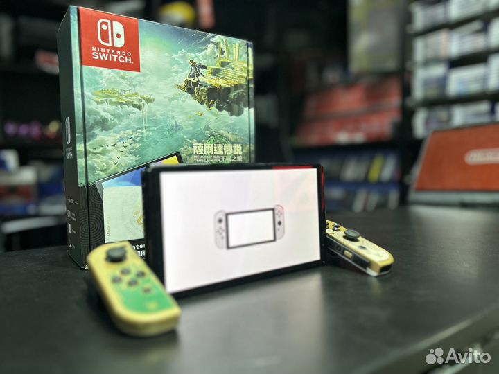 Nintendo Switch Oled Zelda Гонконг