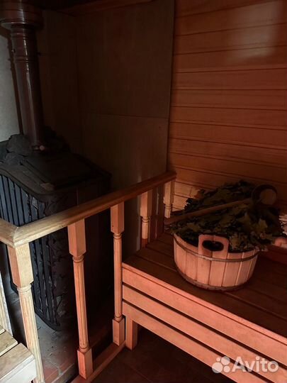 Русская баня на дровах