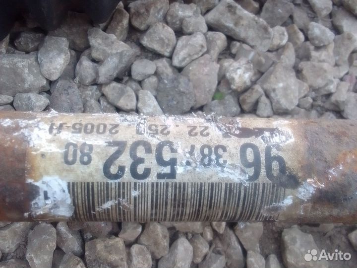 Полуось передняя левая правая Пежо 206, 1.4L