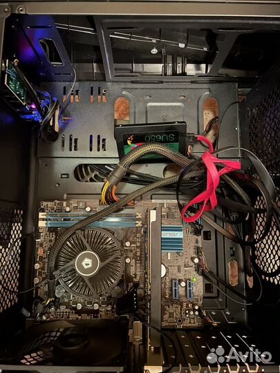 Игровой компьютер с монитором полный комплект