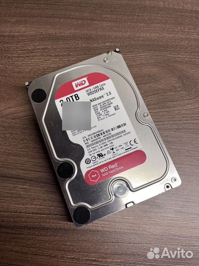 Жесткий диск WD Red 2TB
