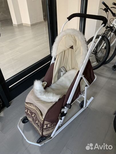 Коляска санки