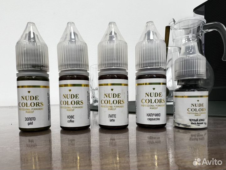 Пигменты для перманента губ и бровей