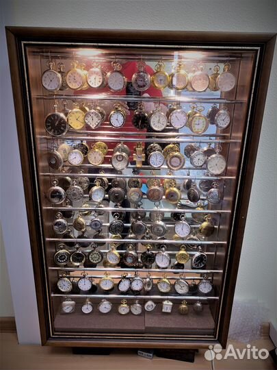 Коллекционные карманные часы 70шт