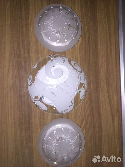 Светильники настенные и потолочный, новые