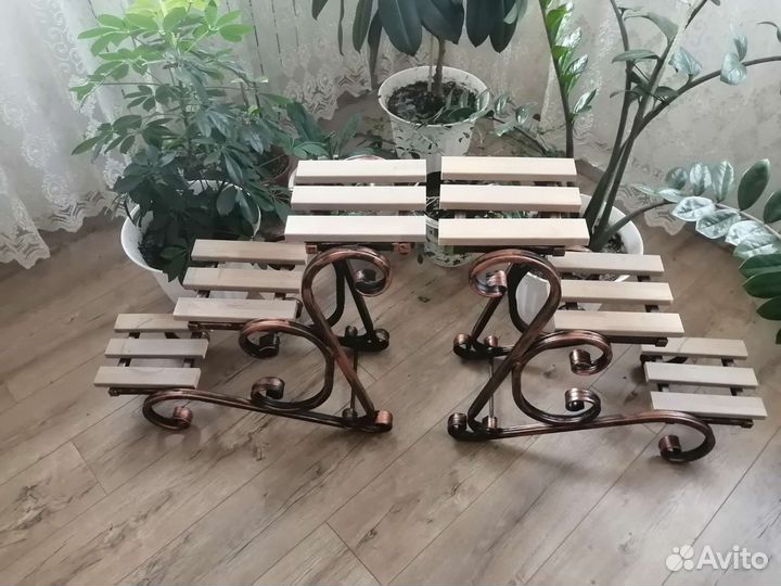 Цветочница на 3 горшка